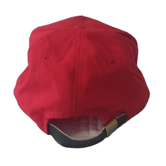 Vintage Bob Drake Red Trucker Hat - Picture 4 of 6